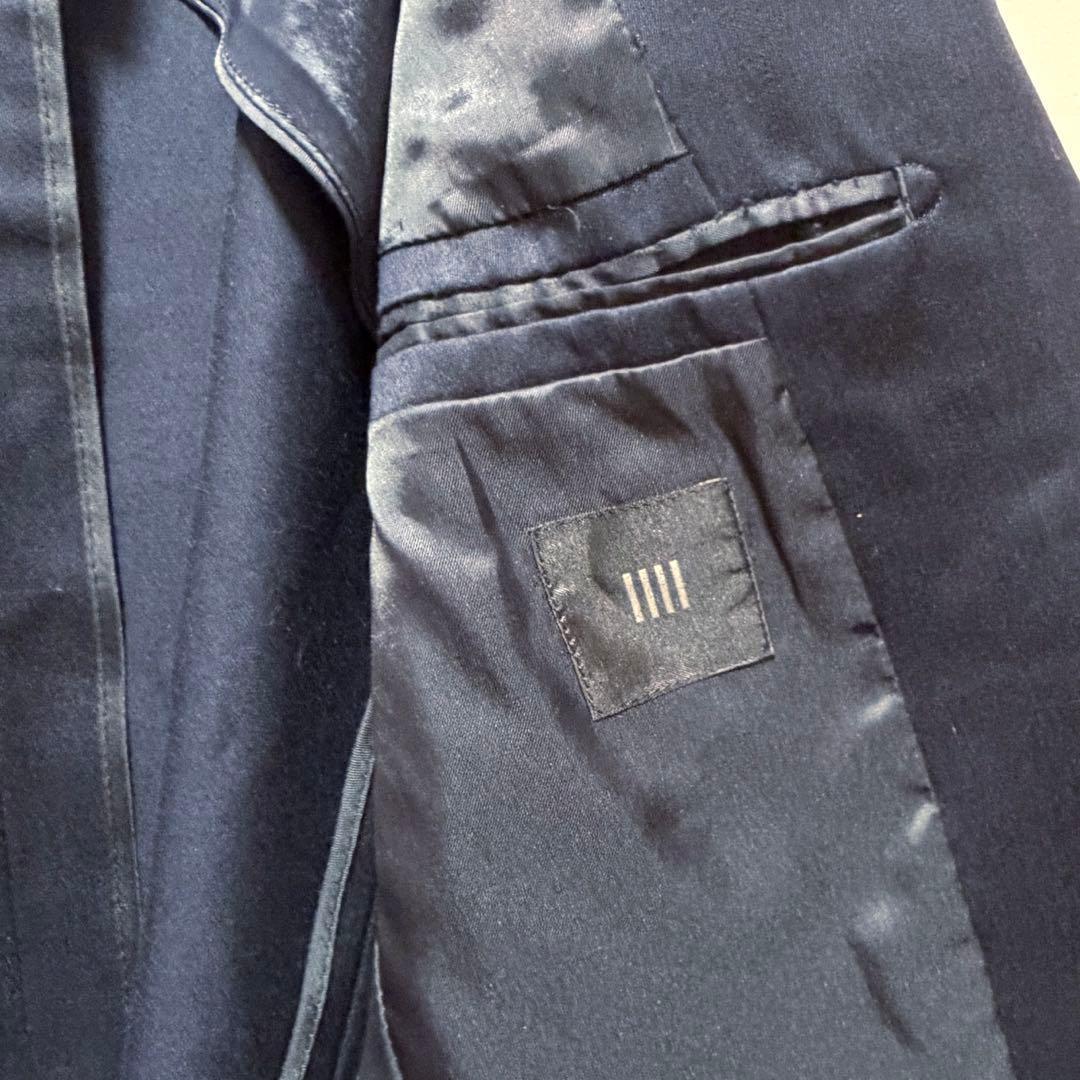 [Suit Selection] Tailored Jacket Silk Blend Suit Navy A6