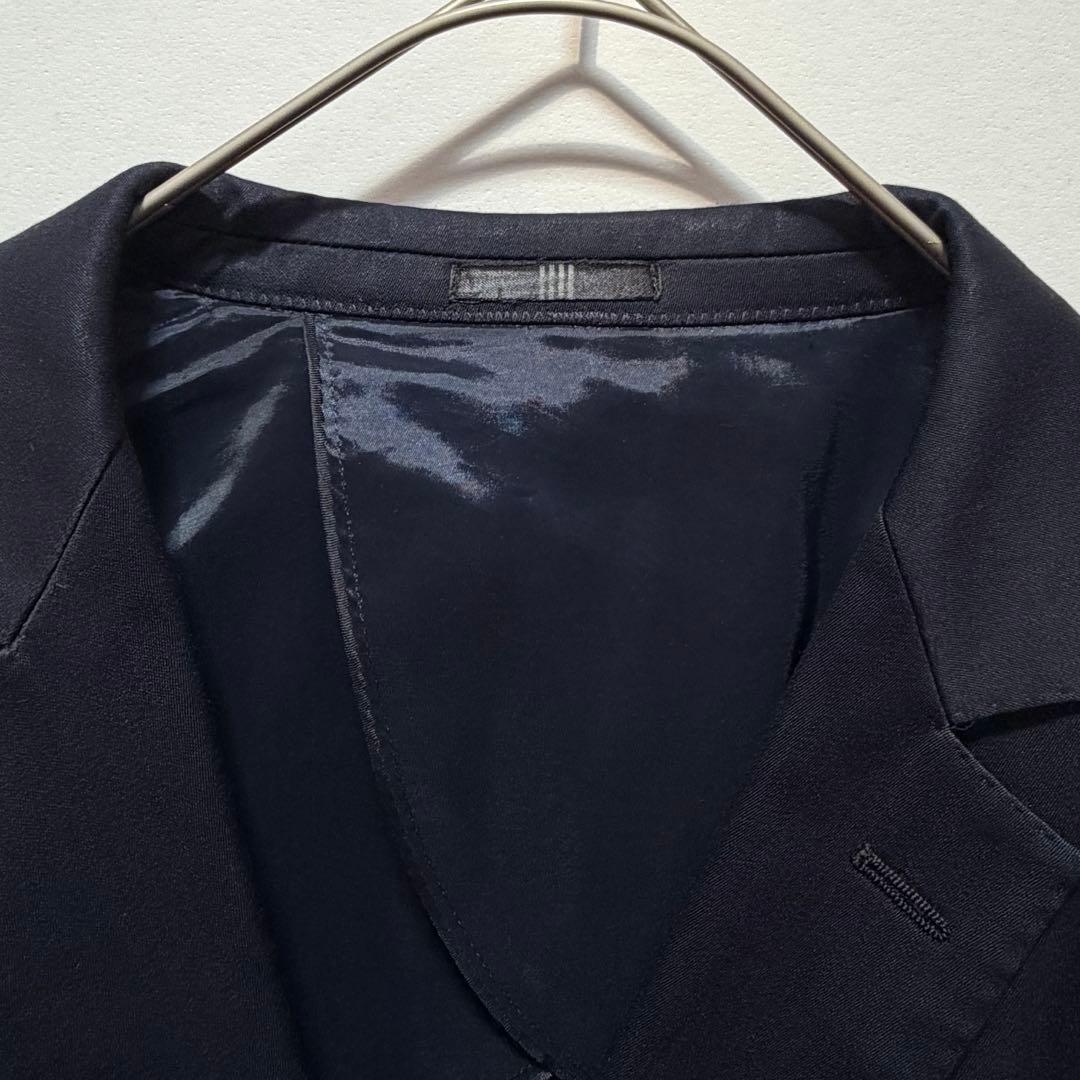 [Suit Selection] Tailored Jacket Silk Blend Suit Navy A6