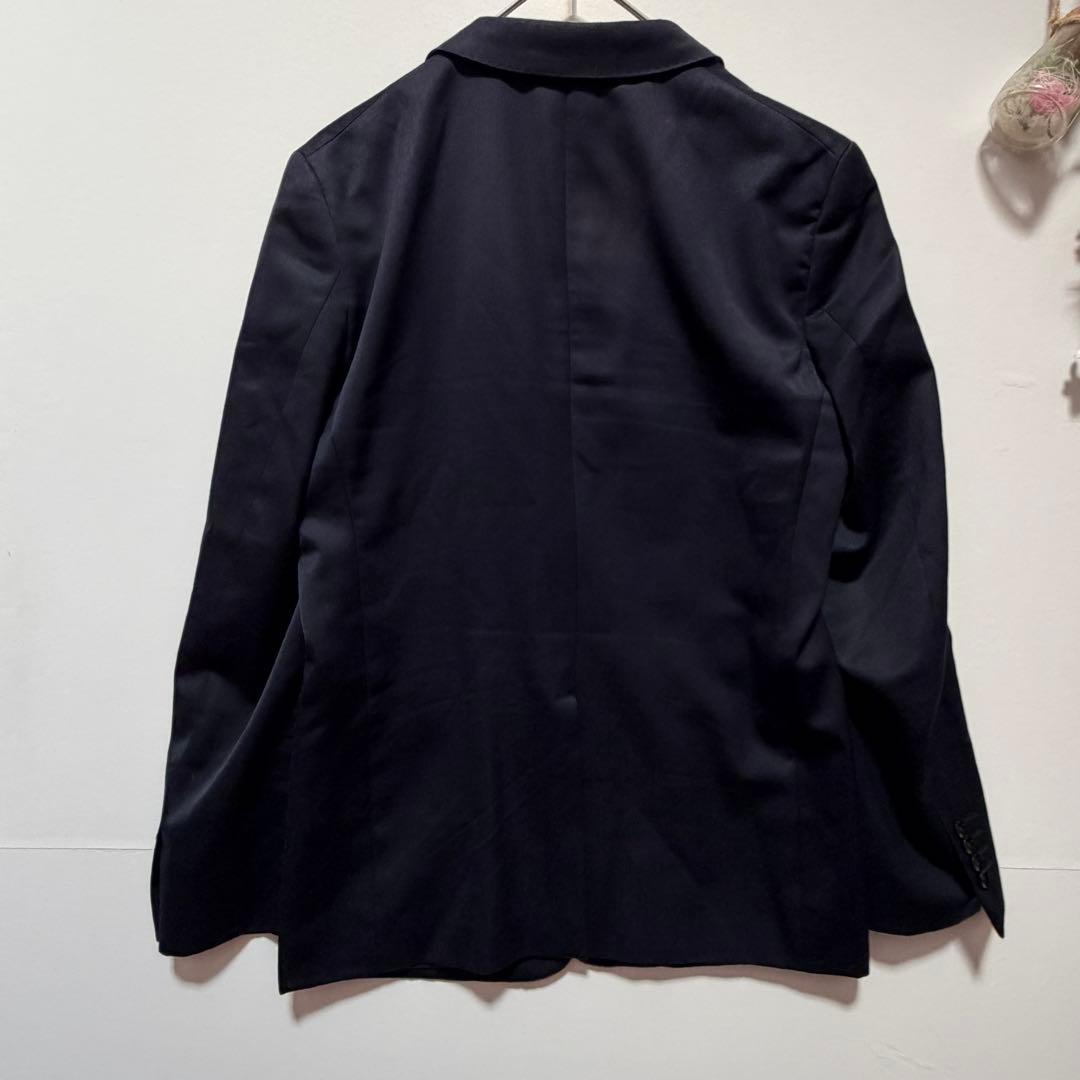 [Suit Selection] Tailored Jacket Silk Blend Suit Navy A6