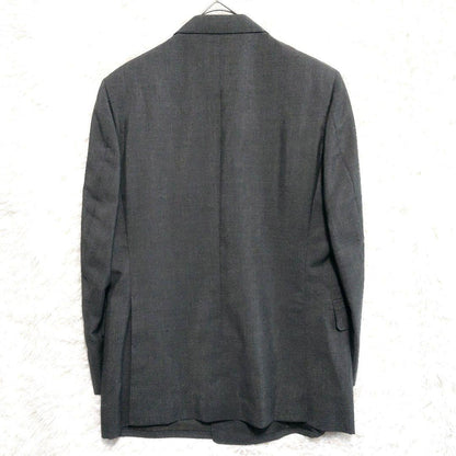 Burberry's Double Setup Suit Mohair Blend Silver Button Vintage