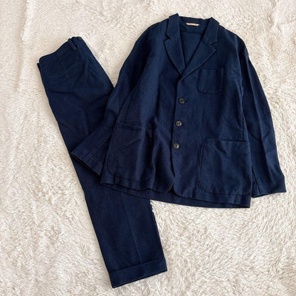 Arts and Sciences Waffle Style Setup Suit Jacket Navy