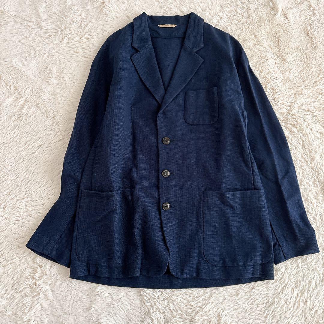 Arts and Sciences Waffle Style Setup Suit Jacket Navy