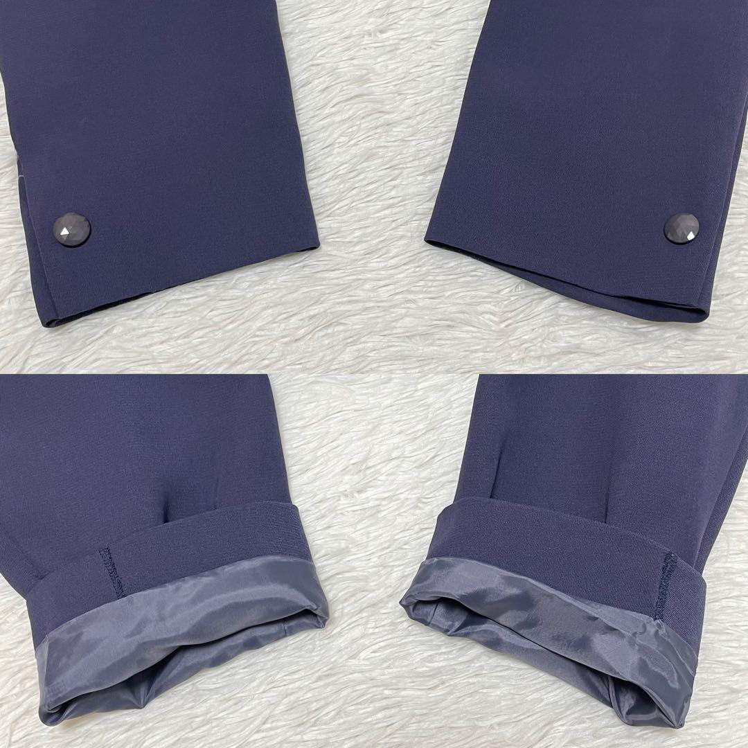 5-piece set 80s 90s casual suit French tie Paisley purple