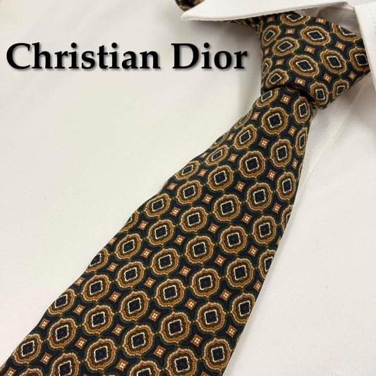 Good condition Christian Dior tie marble high brand