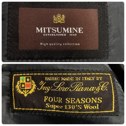 Mitsumine Loro Piana 130s Wool Tailored Jacket AB7 Stripe