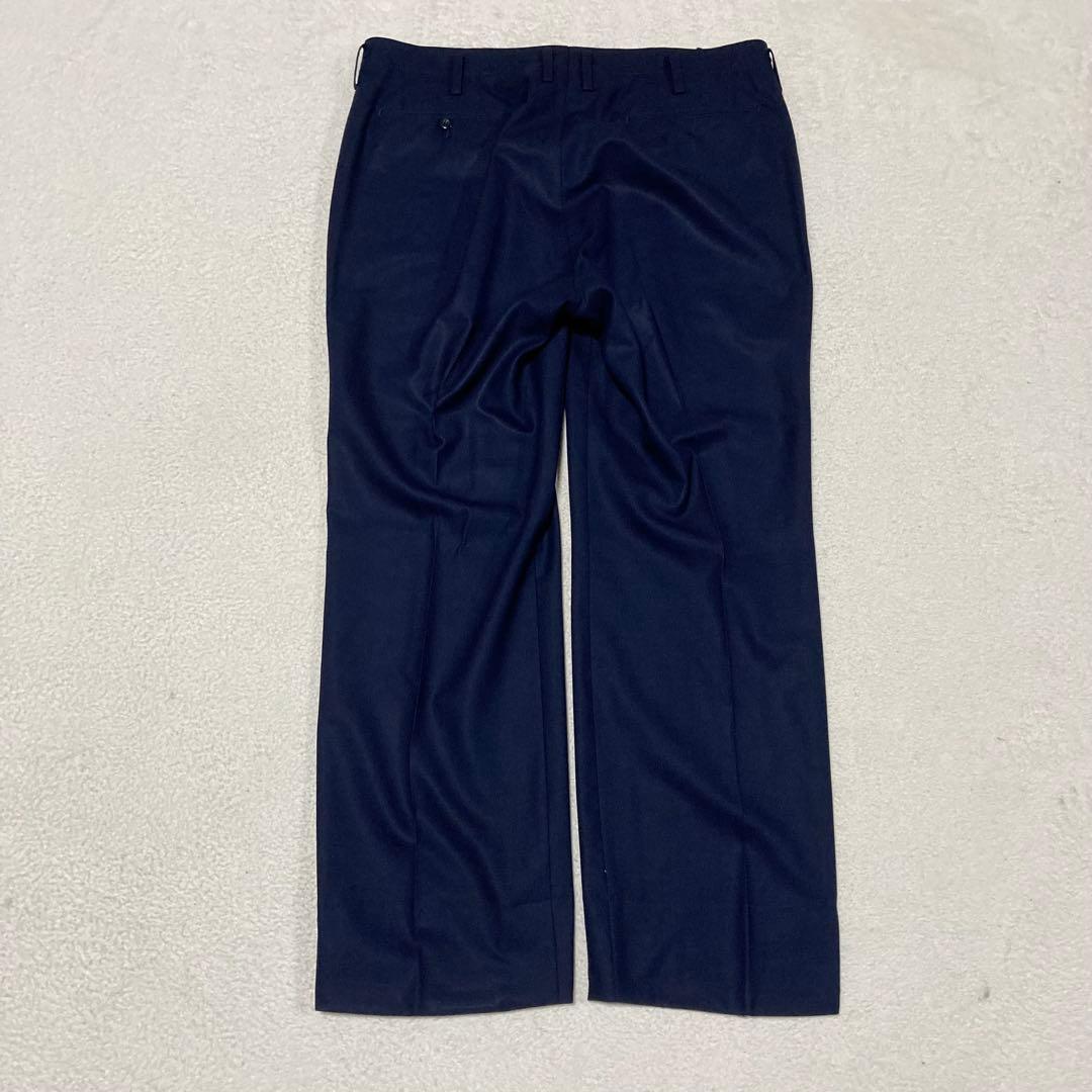 Rare Showa vintage suit, navy, lining horse pattern, animal pattern, equivalent to BB6-E6