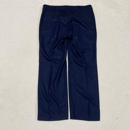 Rare Showa vintage suit, navy, lining horse pattern, animal pattern, equivalent to BB6-E6