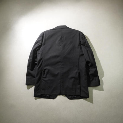 CHAPS Striped Setup Suit Mode Black/VW172