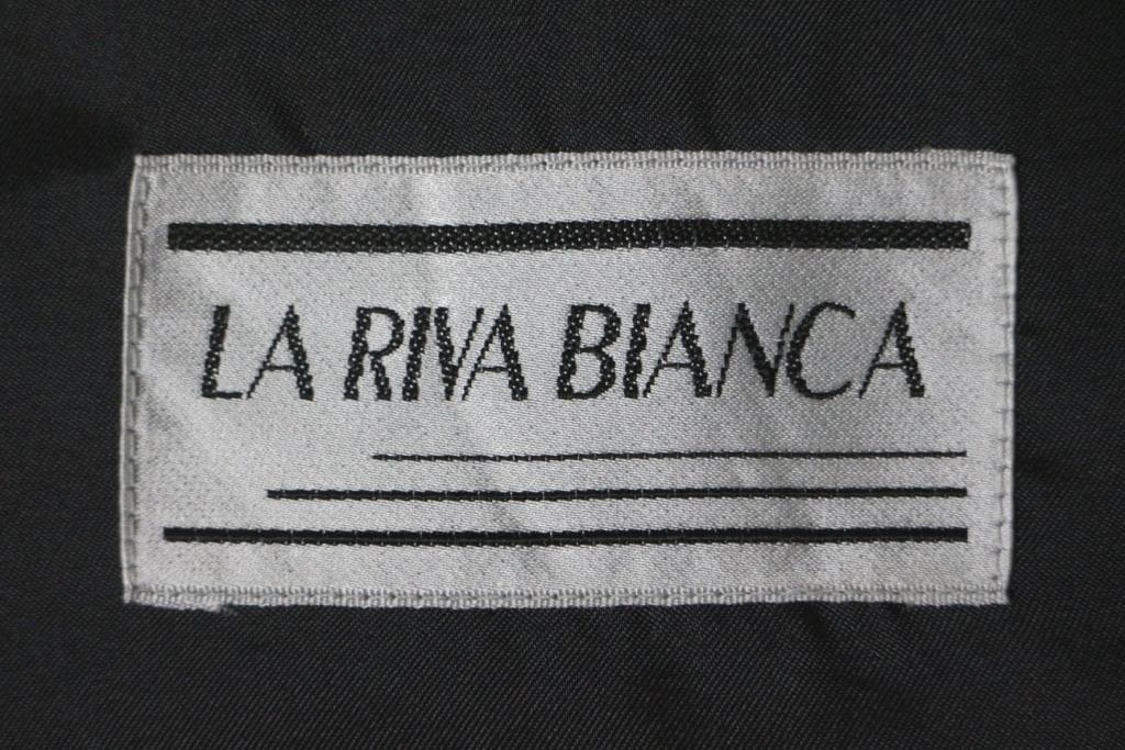 New with tag LA RIVA BIANCA black formal suit YA4 black S