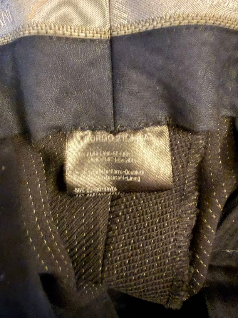 GIORGIO ARMANI Men's Suit Setup Black
