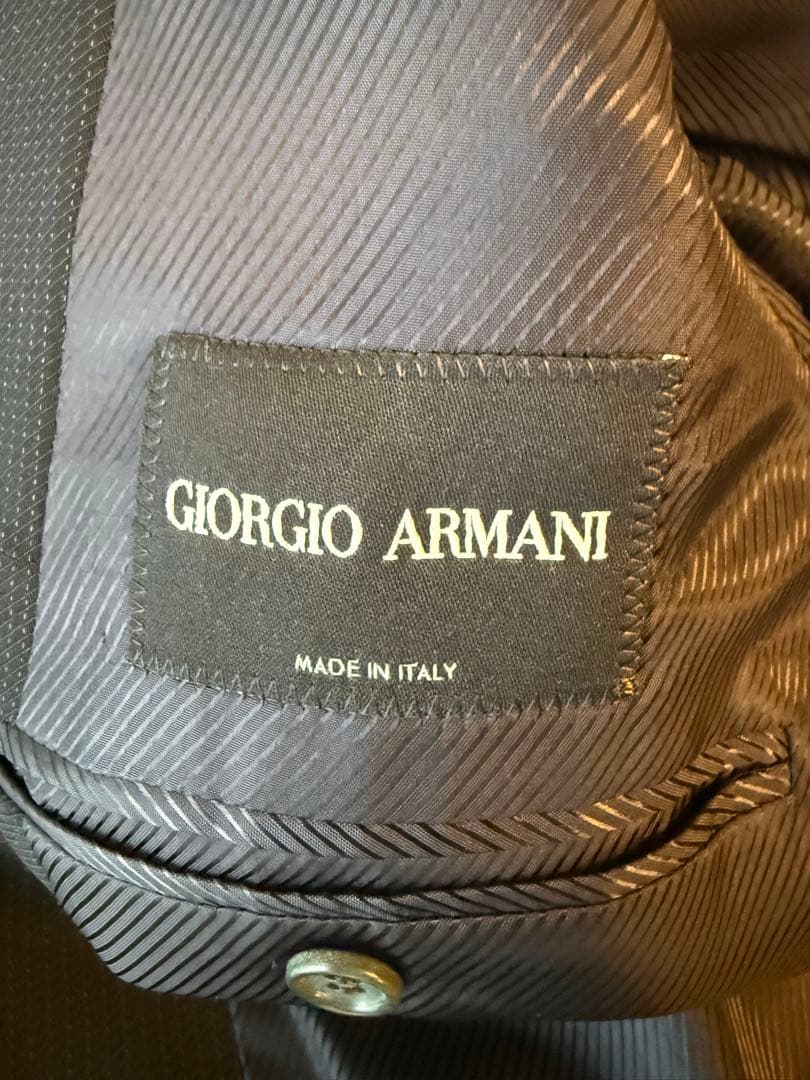 GIORGIO ARMANI Men's Suit Setup Black