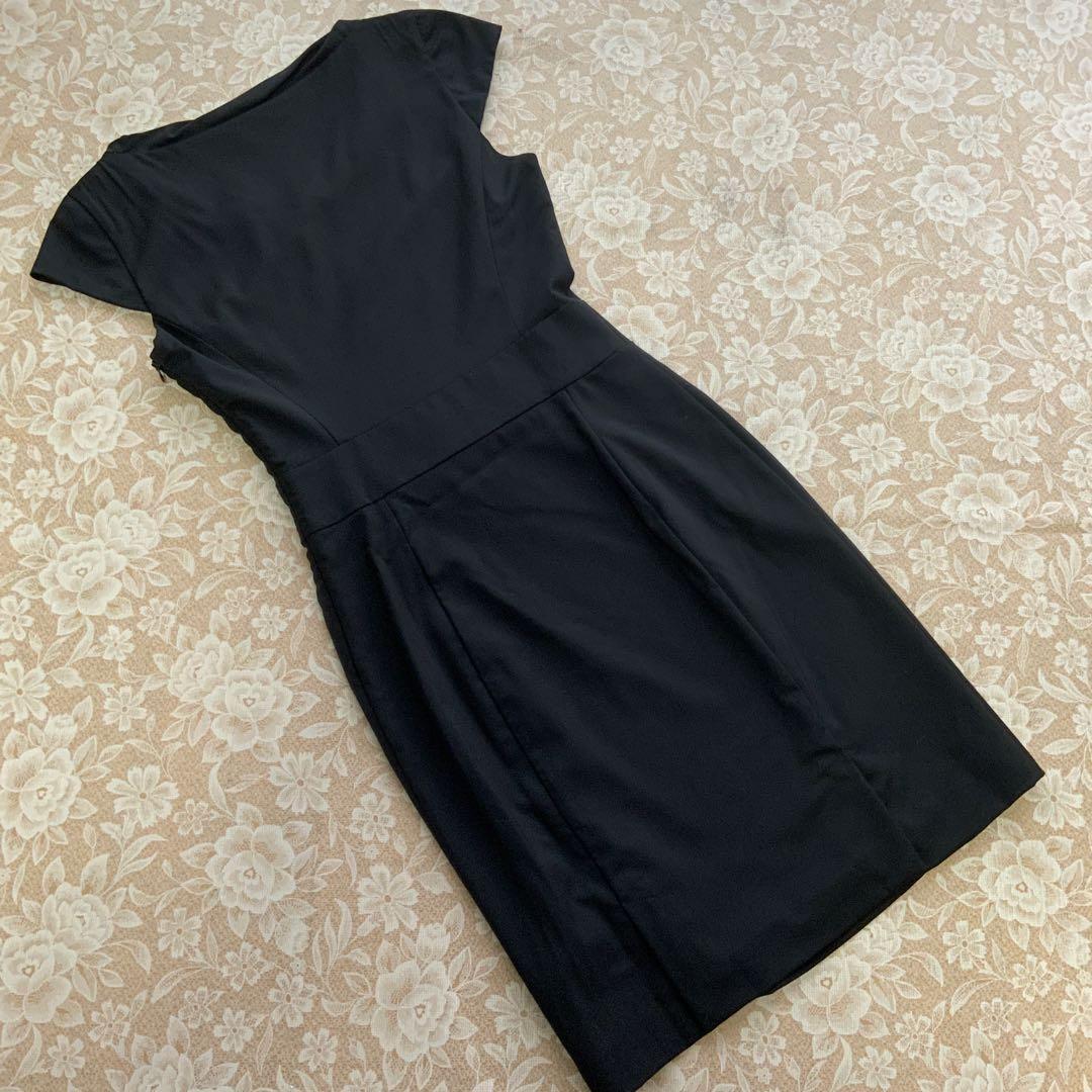 Good condition Emporio Armani thin summer wool adult dress 38 black