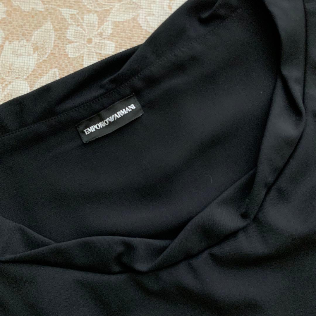 Good condition Emporio Armani thin summer wool adult dress 38 black