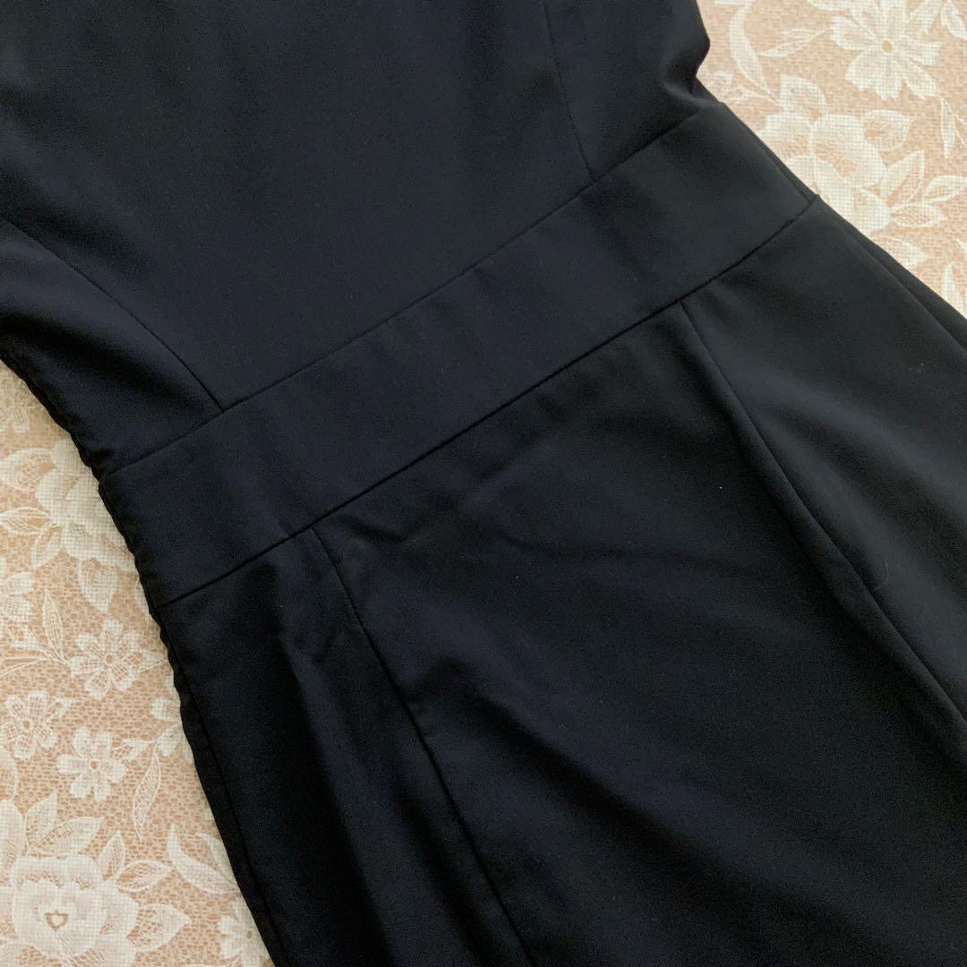 Good condition Emporio Armani thin summer wool adult dress 38 black