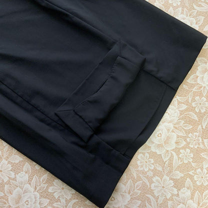 Good condition Emporio Armani thin summer wool adult dress 38 black