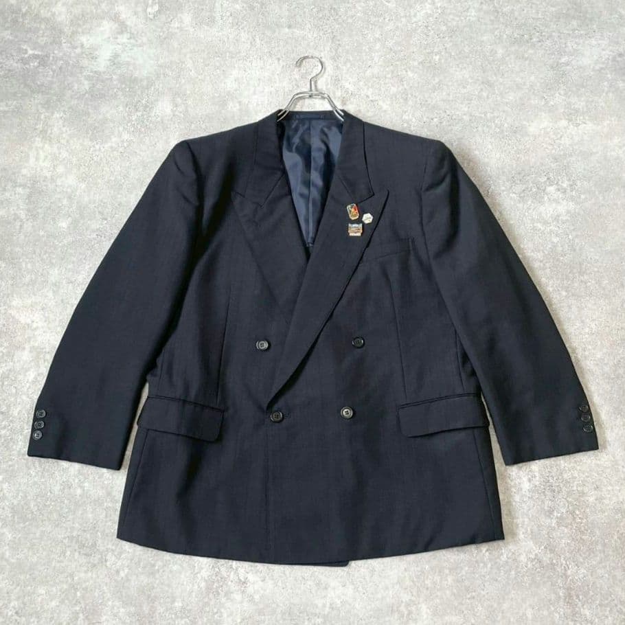 Ginza Yamakataya Double Suit Striped Black Setup