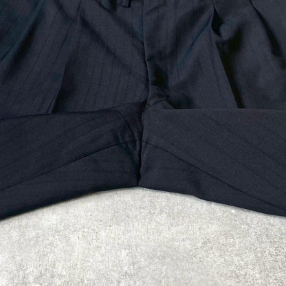 Ginza Yamakataya Double Suit Striped Black Setup