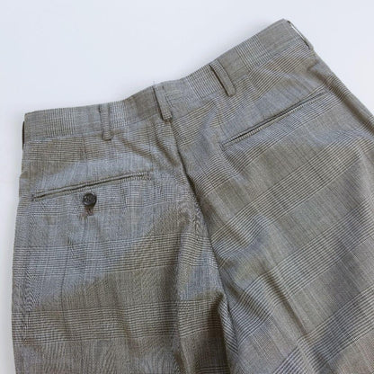 [1 item] Men's suit Casual suit Glen check Vintage suit