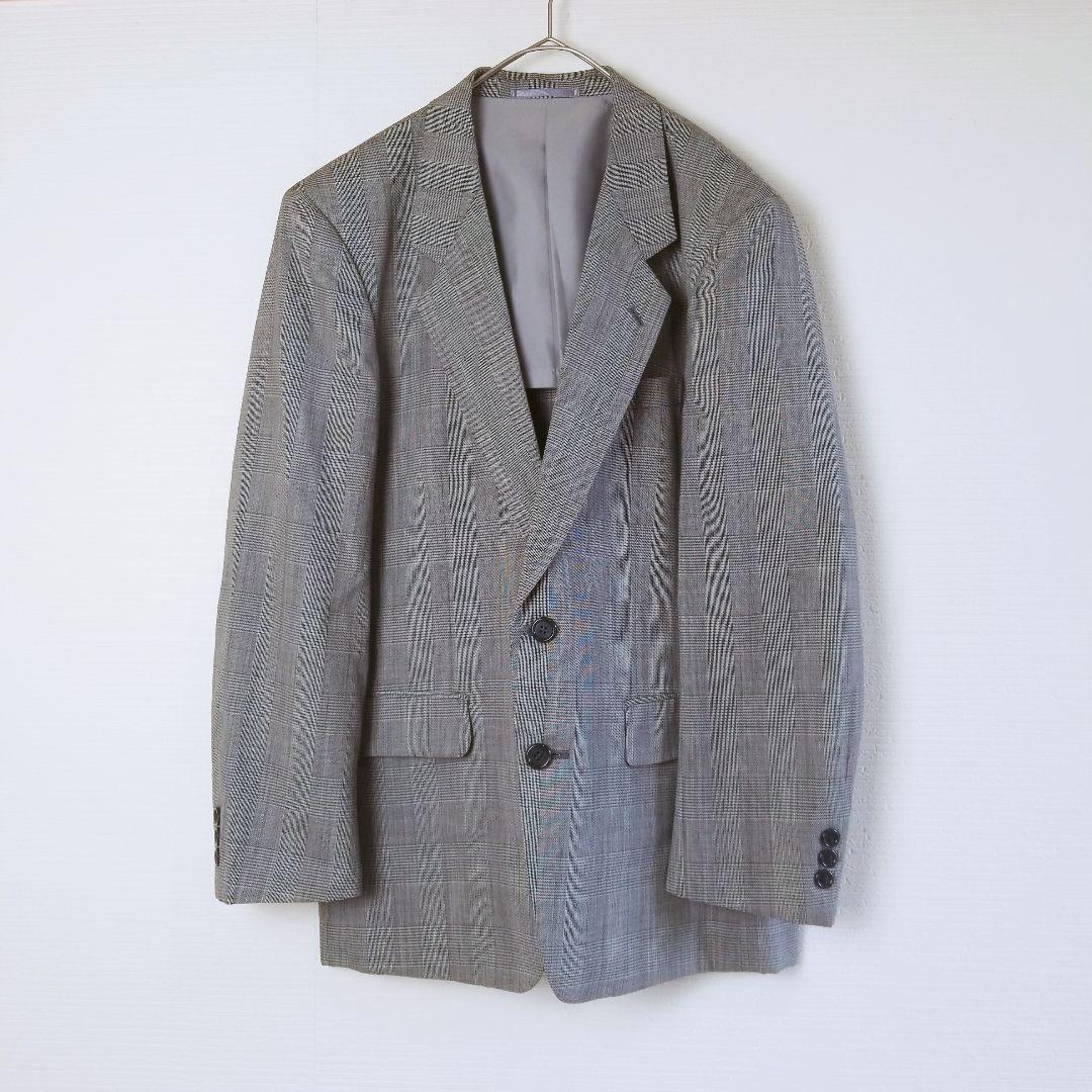 [1 item] Men's suit Casual suit Glen check Vintage suit
