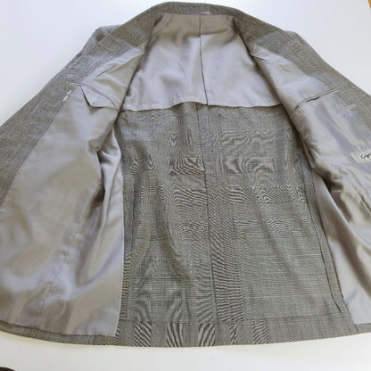 [1 item] Men's suit Casual suit Glen check Vintage suit