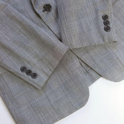 [1 item] Men's suit Casual suit Glen check Vintage suit