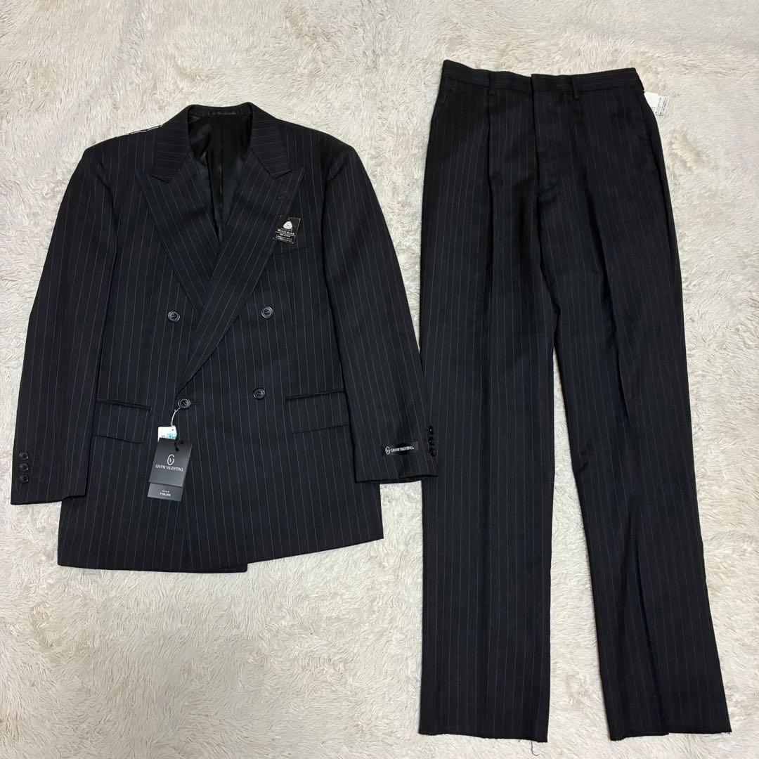 GIANNI VALENTINO Rare Double Jacket 1 Tuck Pants