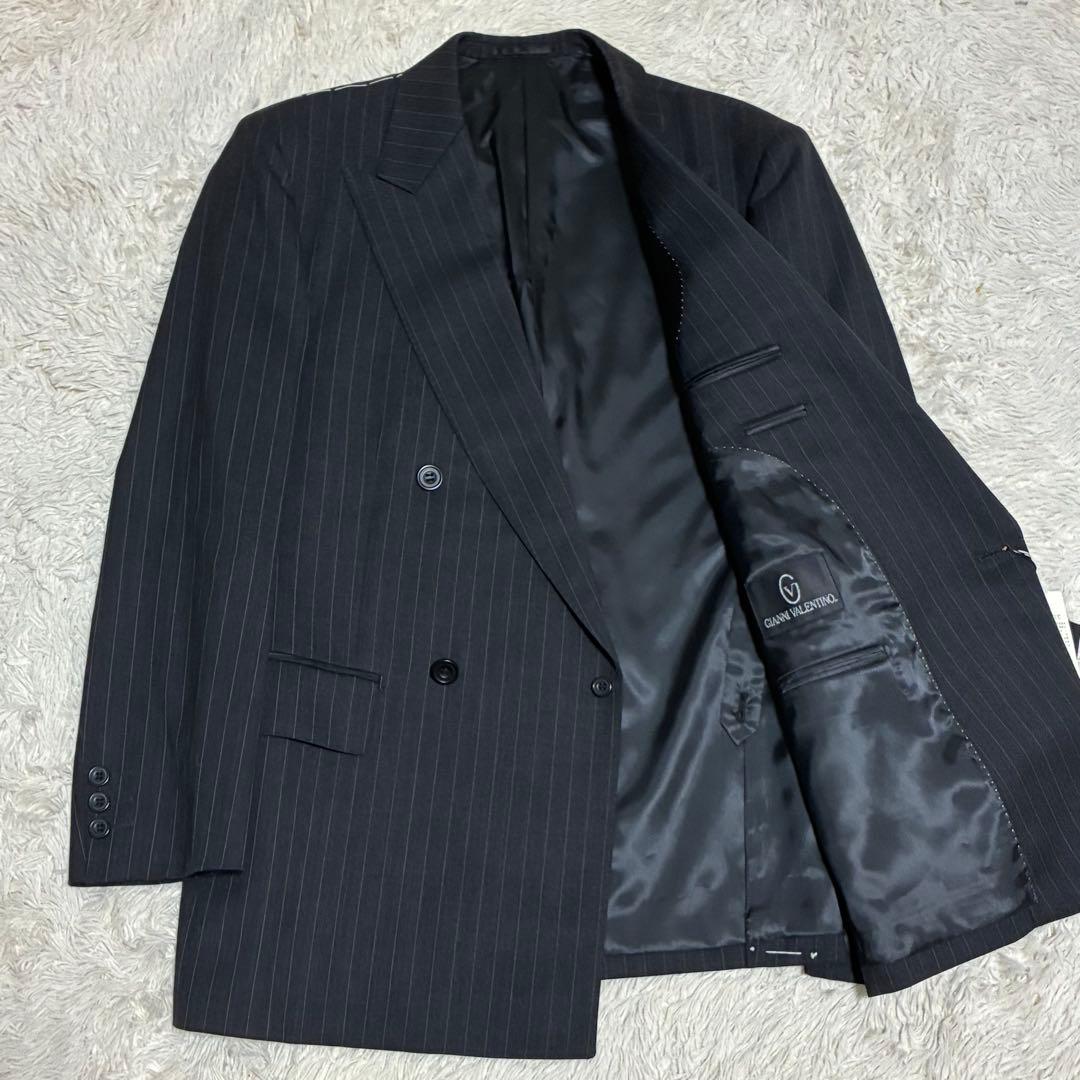 GIANNI VALENTINO Rare Double Jacket 1 Tuck Pants
