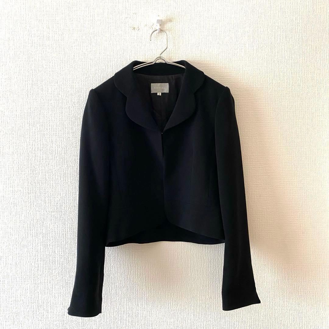☆[Social] Jacket Cuff Slit Front Hook Formal 7