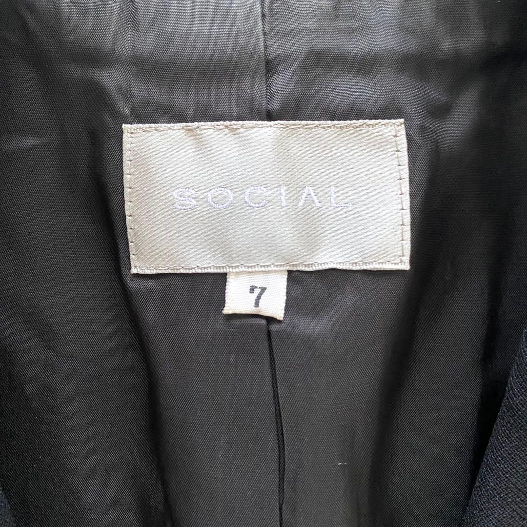 ☆[Social] Jacket Cuff Slit Front Hook Formal 7