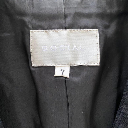 ☆[Social] Jacket Cuff Slit Front Hook Formal 7
