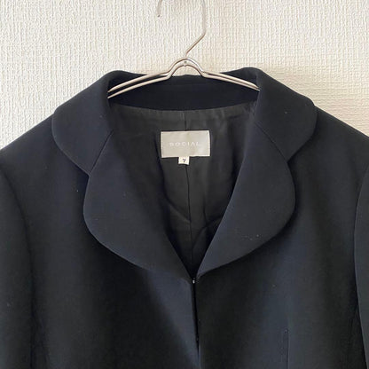 ☆[Social] Jacket Cuff Slit Front Hook Formal 7