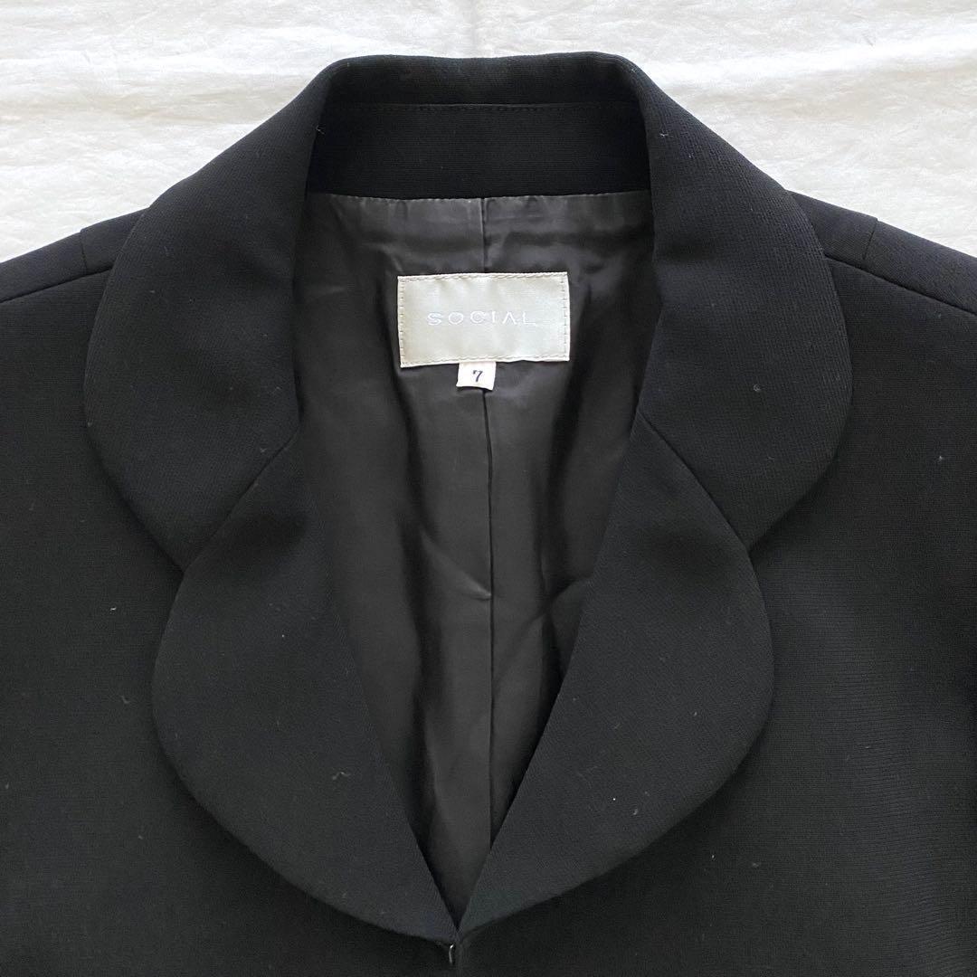 ☆[Social] Jacket Cuff Slit Front Hook Formal 7
