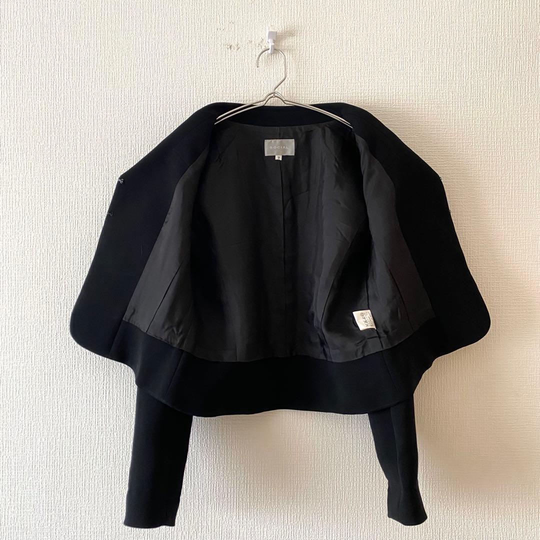 ☆[Social] Jacket Cuff Slit Front Hook Formal 7
