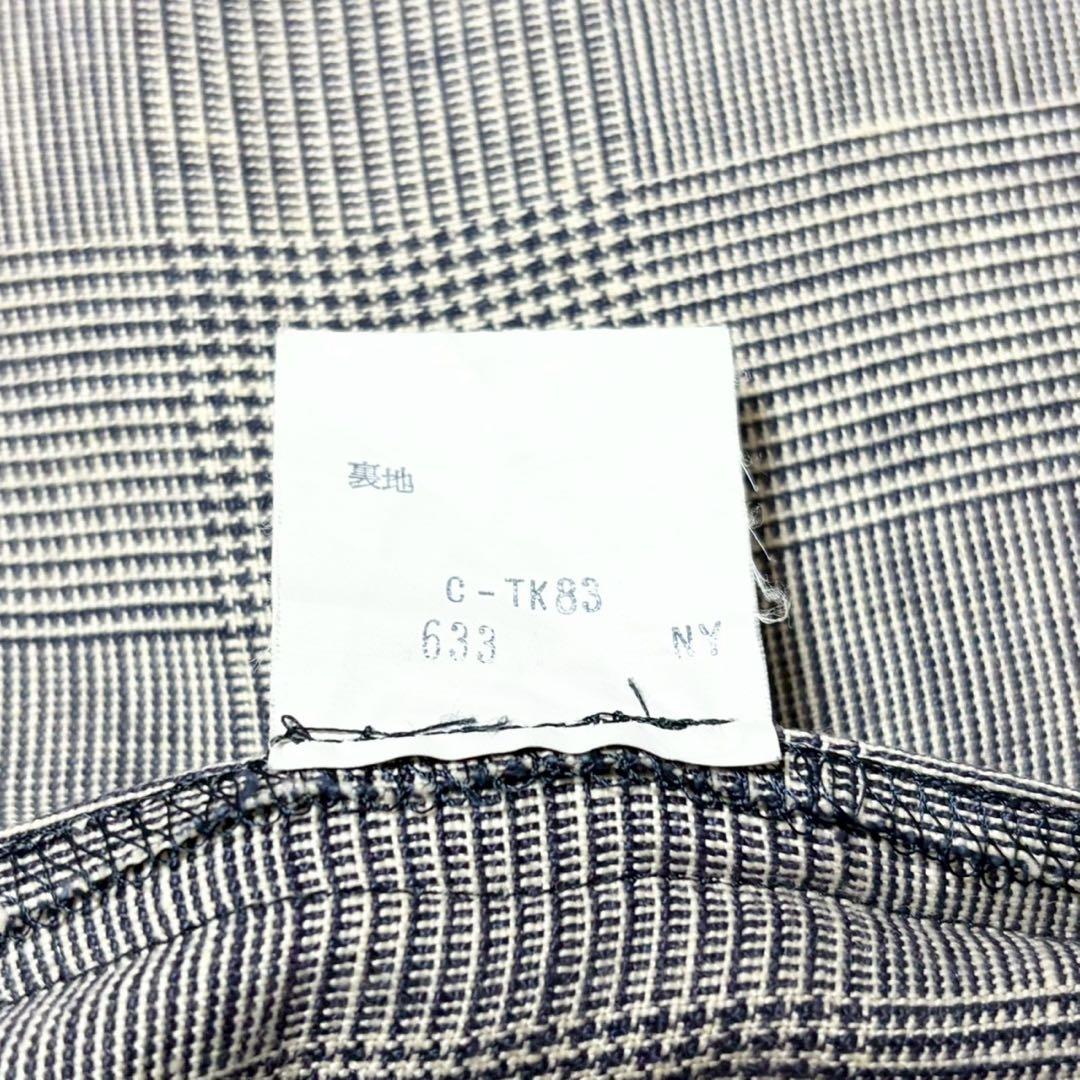 ★Good Condition★Yves Saint Laurent Tailored Jacket 7 Double 100% Linen