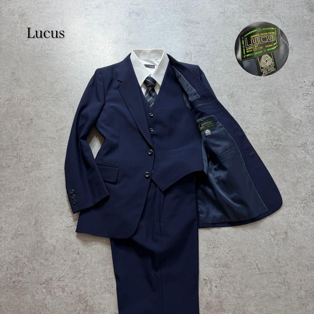 Men's Setup Suit Navy New Lucas Vintage M Size