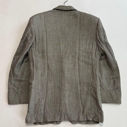Gianfranco Ferret [three-way blend wool linen silk] suit set L Birdseye