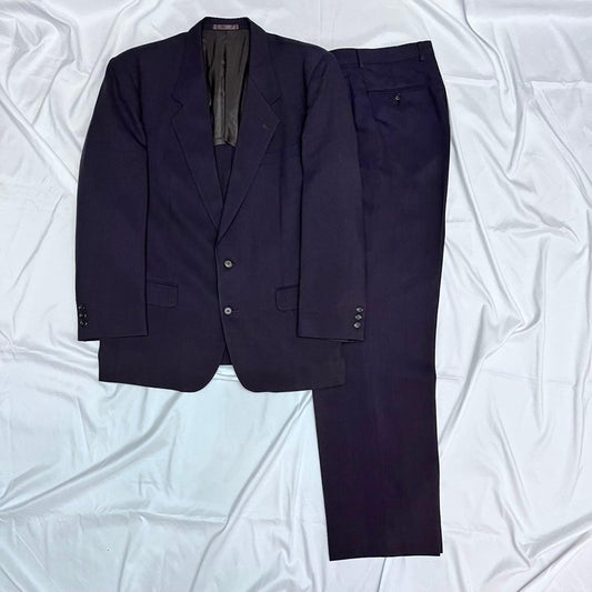 vintage purple shingle set up suit