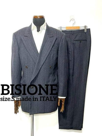 BISIONE◇Vintage made in Italy◇Men's double suit setup