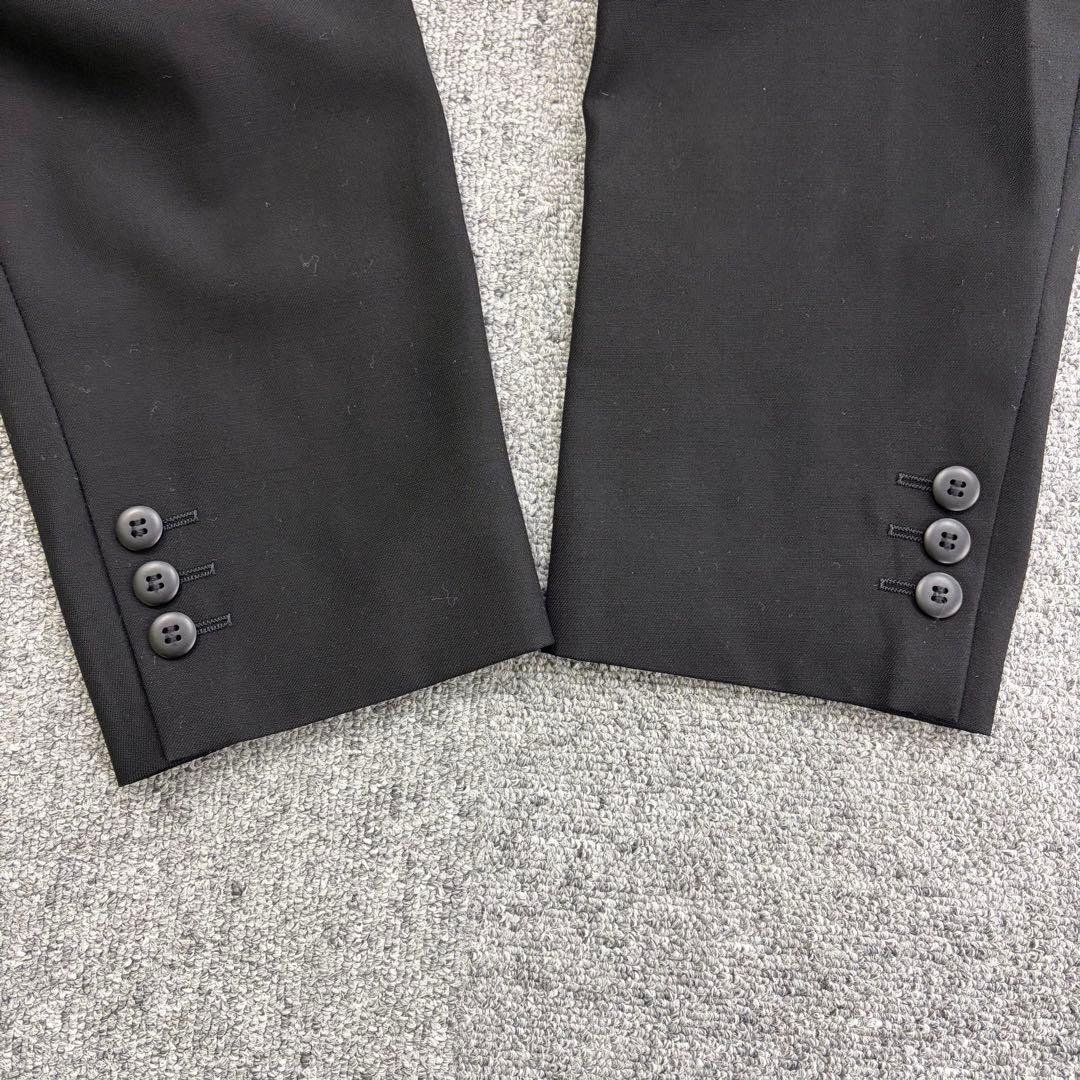 90's vintage double breasted suit setup black wedding