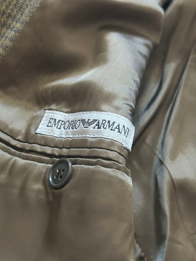 80s EMPORIO ARMANI Glen Check Setup