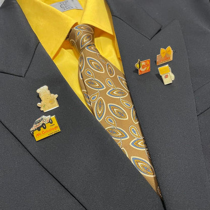 5-piece set Dior setup pins tie shirt double collar coming-of-age ceremony