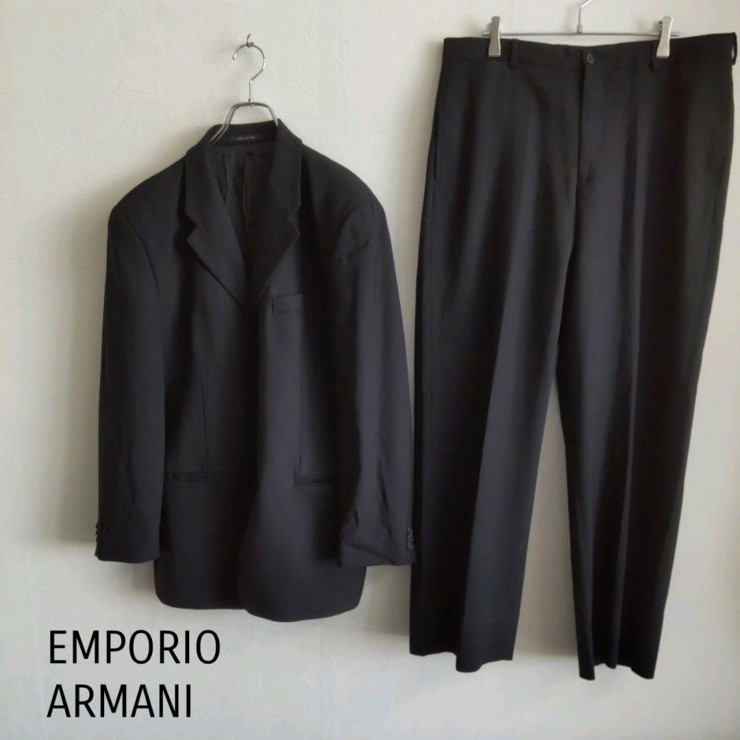 Luxury Emporio Armani Business Suit Setup Black