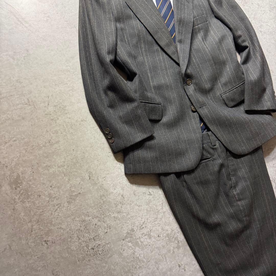Durban Men's Setup Suit Special Pattern Stripe Vintage M Equivalent