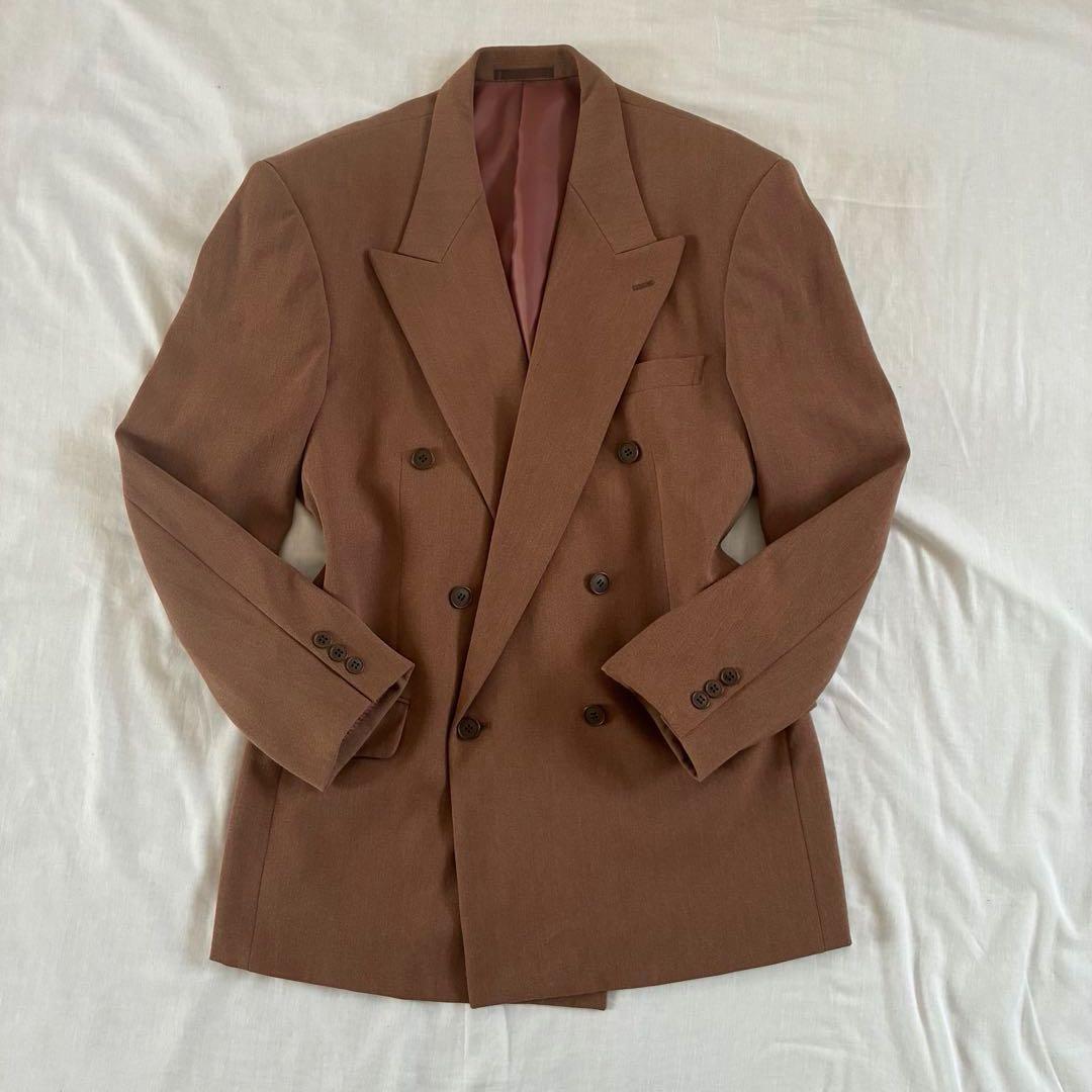 90s vintage double suit setup 6B beautiful wedding Shichi-Go-San
