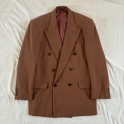 90s vintage double suit setup 6B beautiful wedding Shichi-Go-San