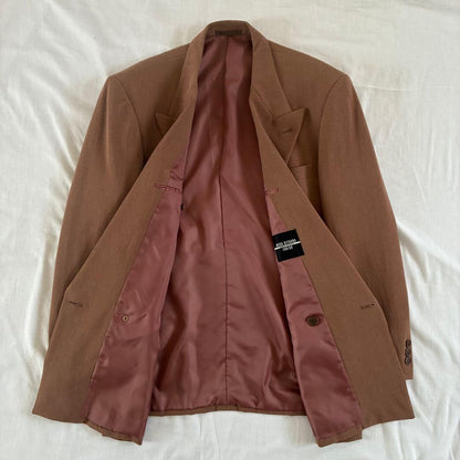 90s vintage double suit setup 6B beautiful wedding Shichi-Go-San