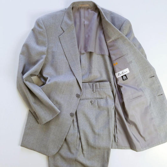 Vintage suit, men's suit, business suit, spring/summer suit, summer
