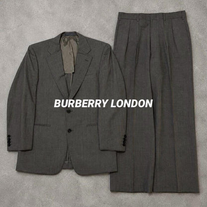 Burberry London Setup Vintage Wool A7 L size equivalent Made in Japan