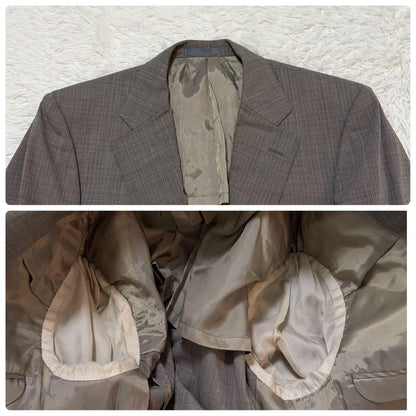 Burberry London Setup Vintage Wool A7 L size equivalent Made in Japan