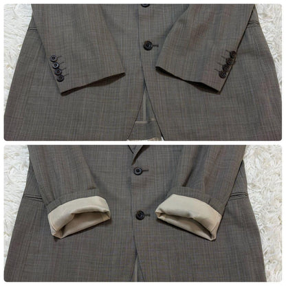 Burberry London Setup Vintage Wool A7 L size equivalent Made in Japan